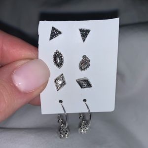 trendy earring set